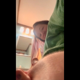 A cute girl records herself shitting from an under the ass perspective while sitting on a toilet. She reacts to the smell, wipes her ass, and shows us her dirty TP. Presented in 720P vertical HD format. Over 2 minutes.